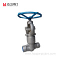 Pressure Seal Globe Valve 1500lb Socket Welding